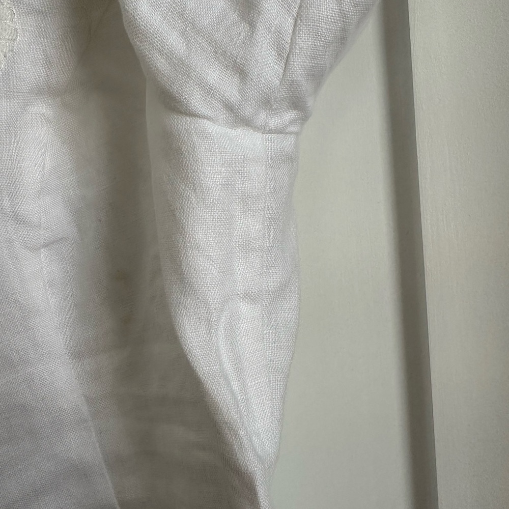 Reformation Annabelle Linen Top, Size 8 - Picture 5 of 7